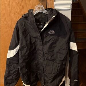 The North Face Women's Black and White Ski Jacket